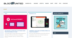Desktop Screenshot of blog-united.com