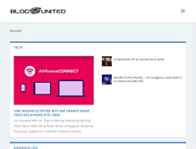 Tablet Screenshot of blog-united.com